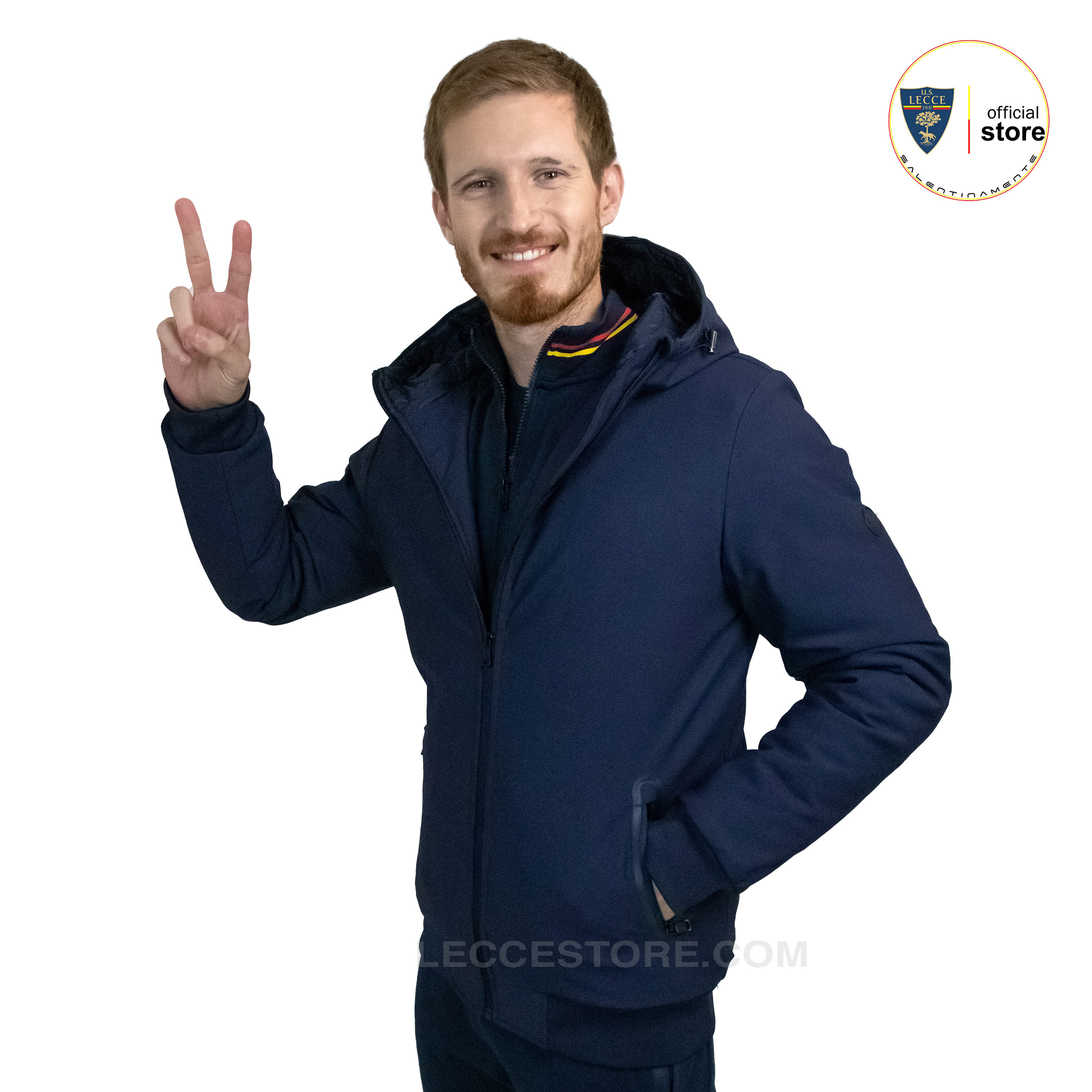 M908 – BOMBER BLU GIUBBINO PESANTE IMPERMEABILE ADULTO