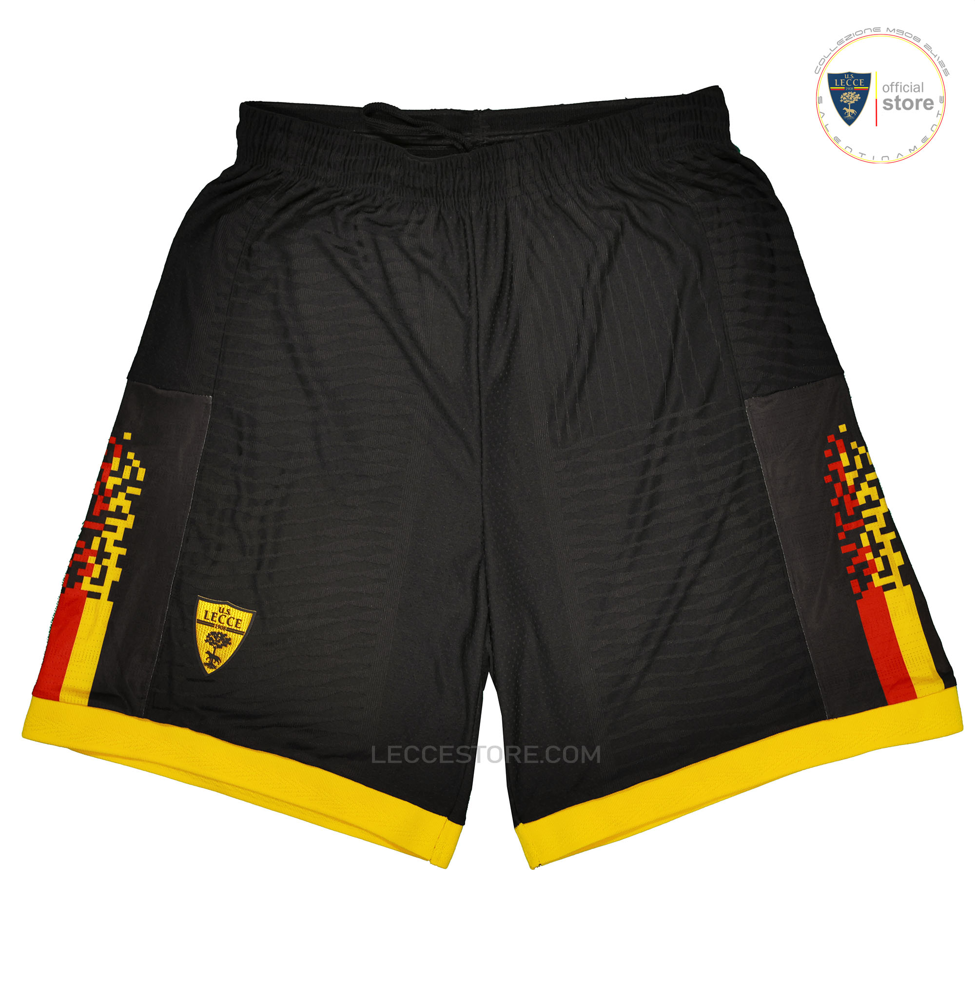 M908 PANTALONCINO SHORTS GARA PORTIERE NERO 24 25 U.S.LECCE CALCIO Lecce Store